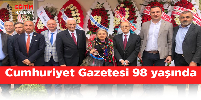 Cumhuriyet Gazetesi 98 yaşında