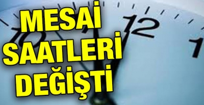 İstanbul’da Kamdemeli Mesai Saatleri Açıklandı